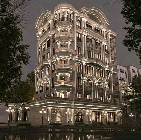 نورپردازی ساختمان